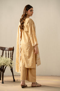 EMBROIDERED CHIKANKARI LAWN STITCHED 3 PIECE SUIT