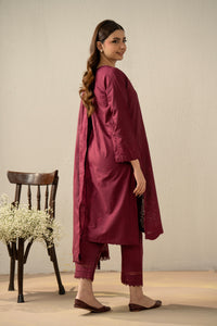 EMBROIDERED CHIKANKARI LAWN STITCHED 3 PIECE SUIT