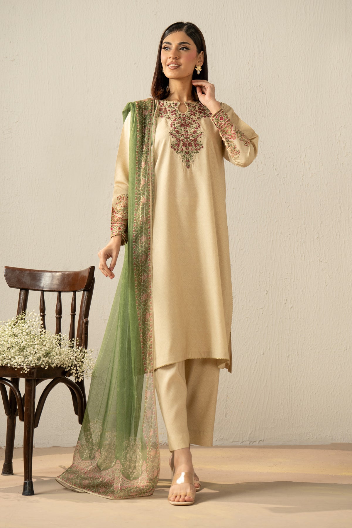STITCHED 3 PIECE SUIT