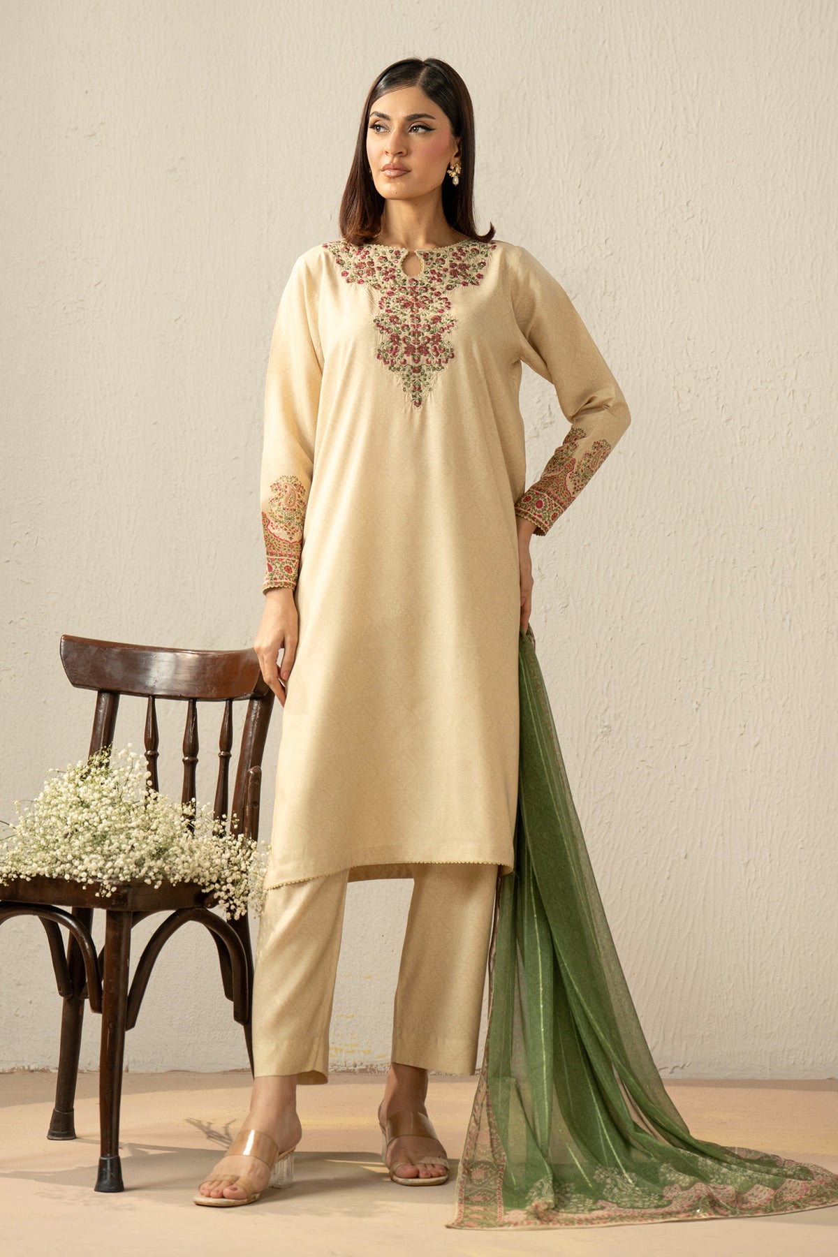 STITCHED 3 PIECE SUIT