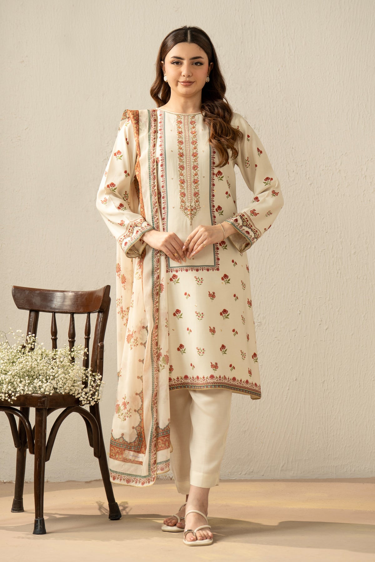 STITCHED 3 PIECE SUIT
