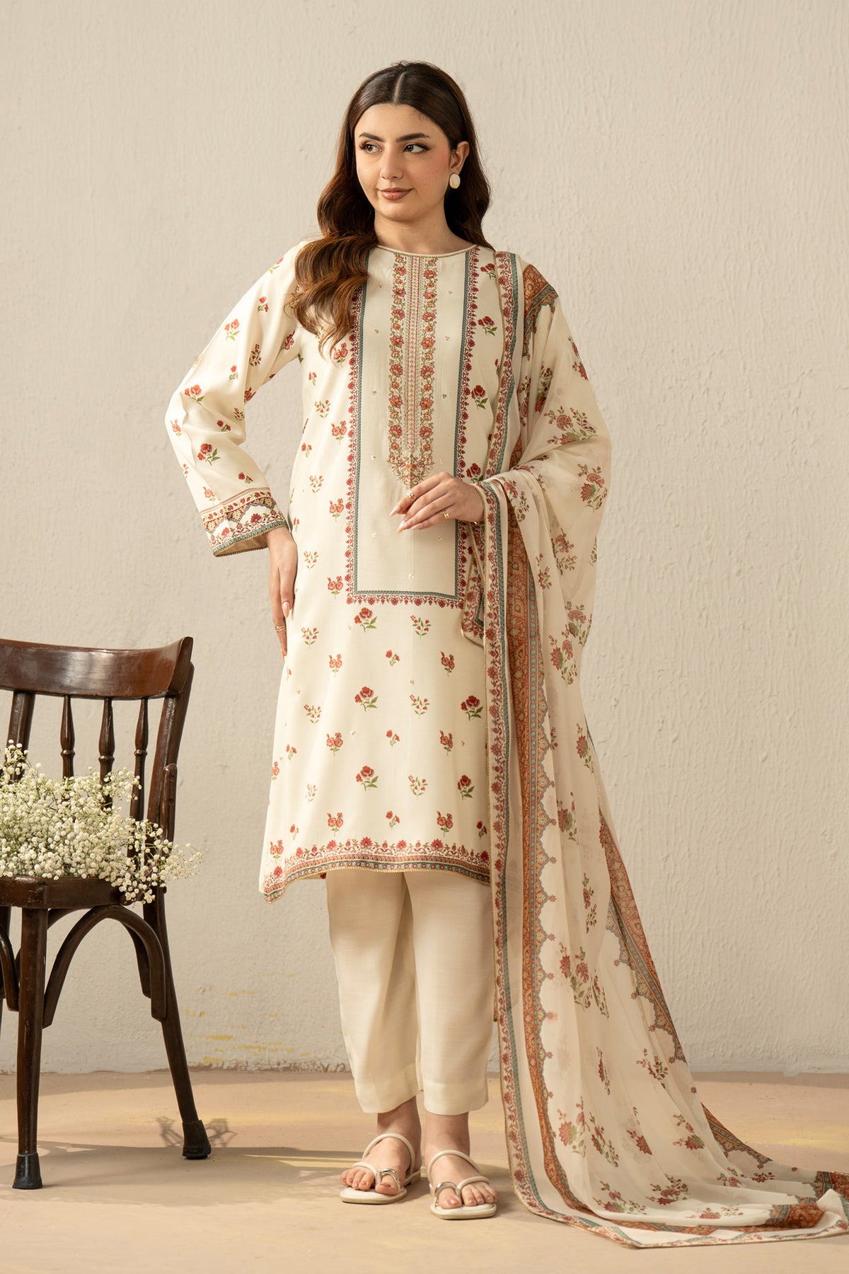 STITCHED 3 PIECE SUIT