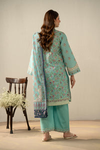 EMBROIDERED LAWN STITCHED 3 PIECE SUIT