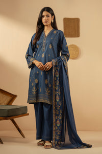 PRINTED MYSURI LAWN STITCHED 3 PIECE SUIT