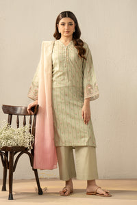 EMBROIDERED MYSURI LAWN STITCHED 3 PIECE SUIT