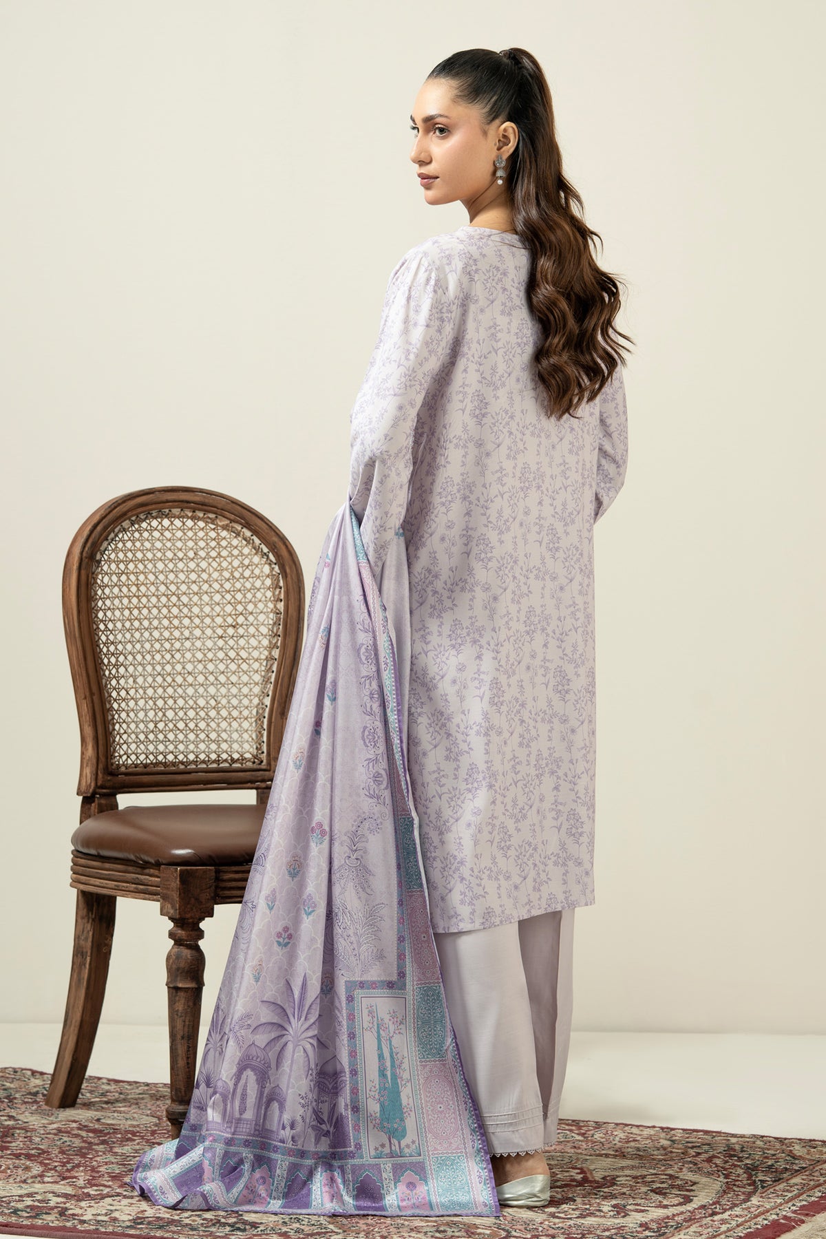 STITCHED SHIRT DUPATTA SUIT