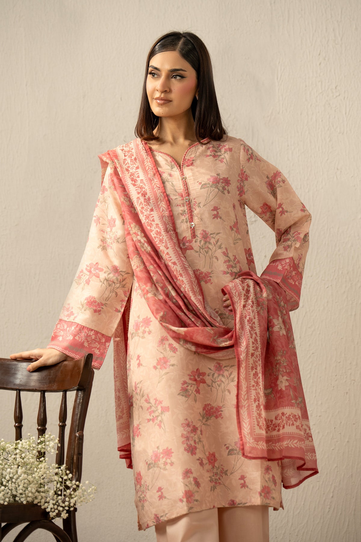 ZARI STITCHED 3 PIECE SUIT