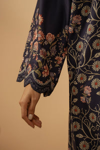 PRINTED POLY CAMBRIC STITCHED 3 PIECE SUIT