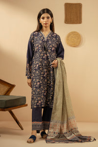 PRINTED POLY CAMBRIC STITCHED 3 PIECE SUIT