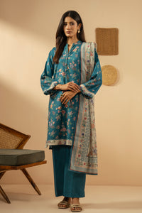 PRINTED POLY CAMBRIC STITCHED 3 PIECE SUIT