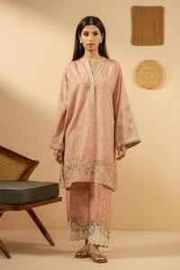 PRINTED POLY CAMBRIC STITCHED 3 PIECE SUIT