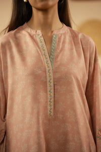 PRINTED POLY CAMBRIC STITCHED 3 PIECE SUIT