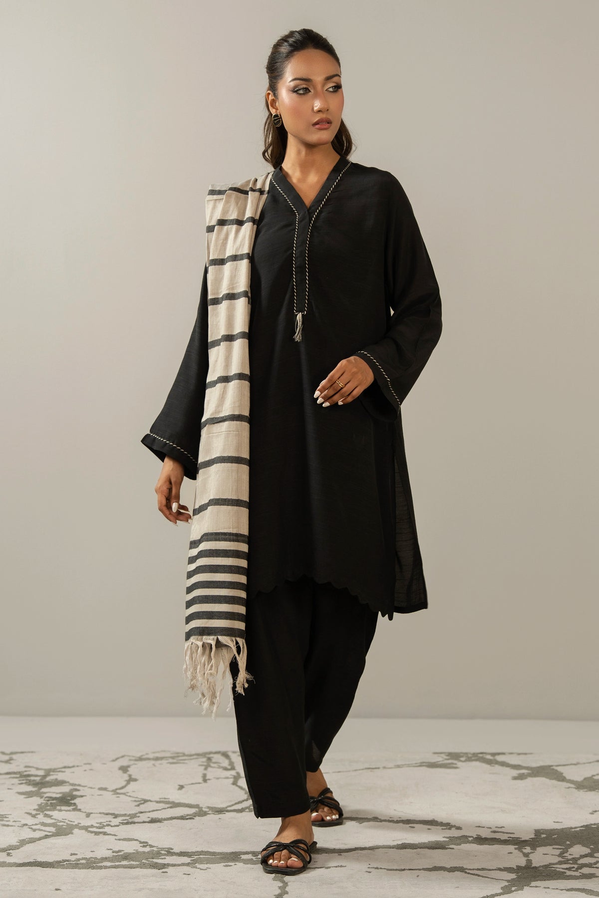 STITCHED 3 PIECE SUIT