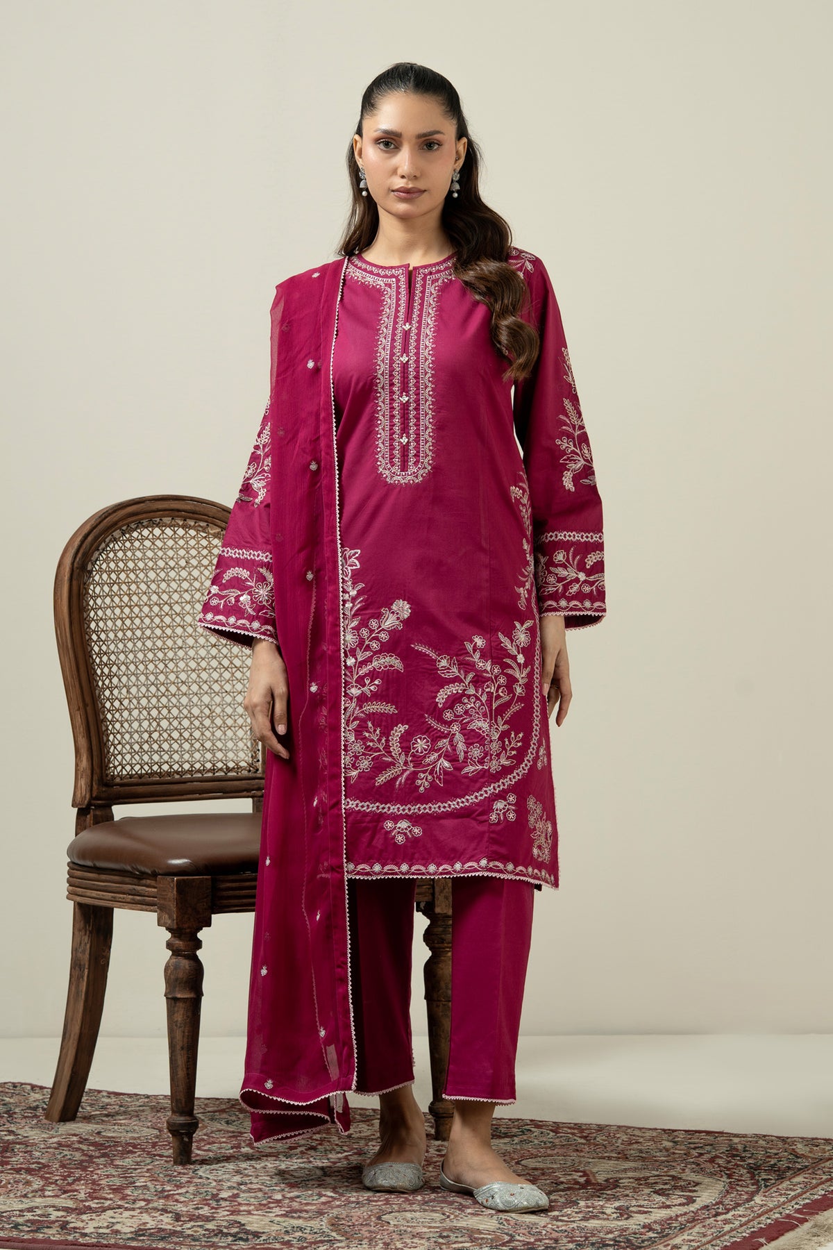 STITCHED 3 PIECE SUIT