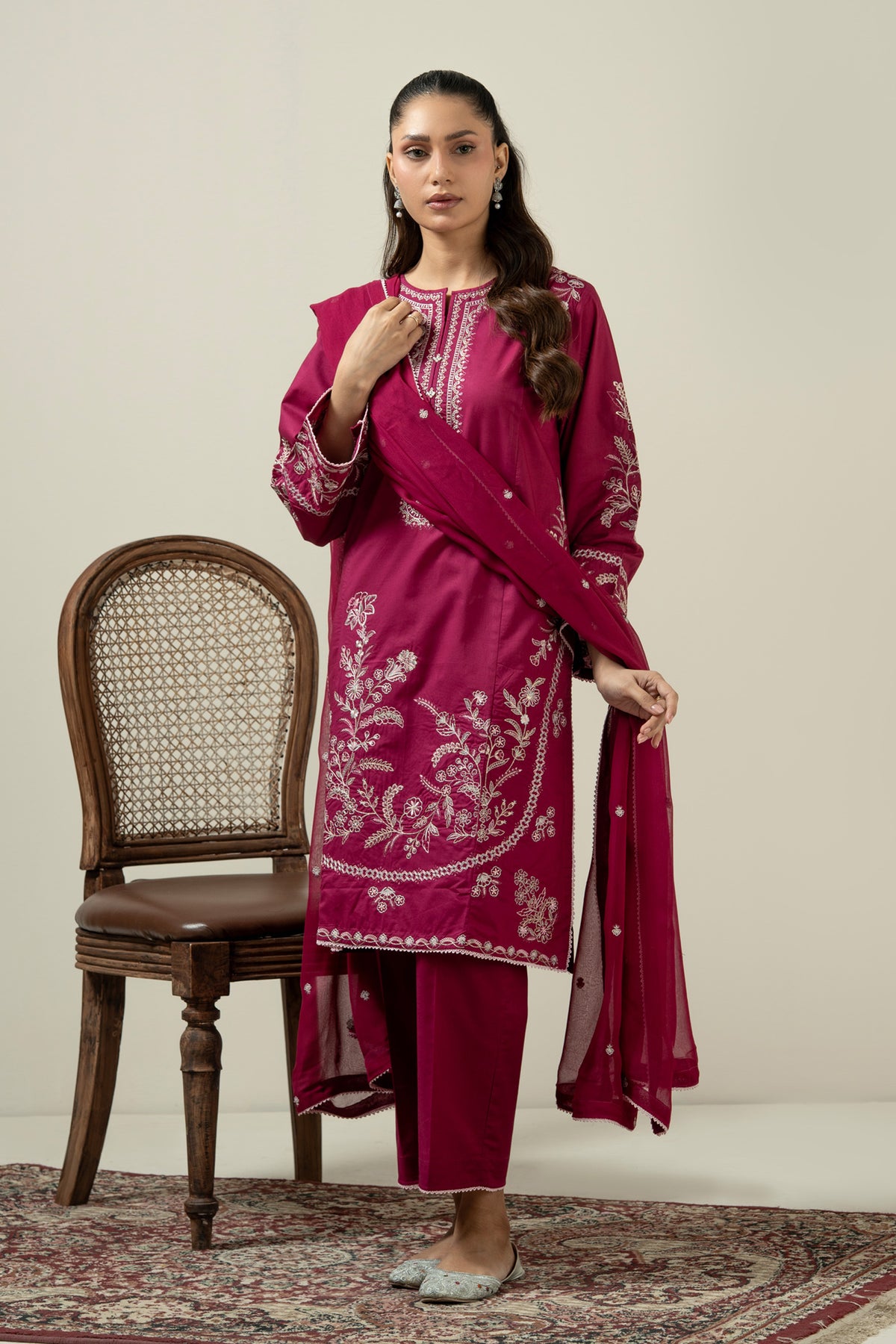 STITCHED 3 PIECE SUIT