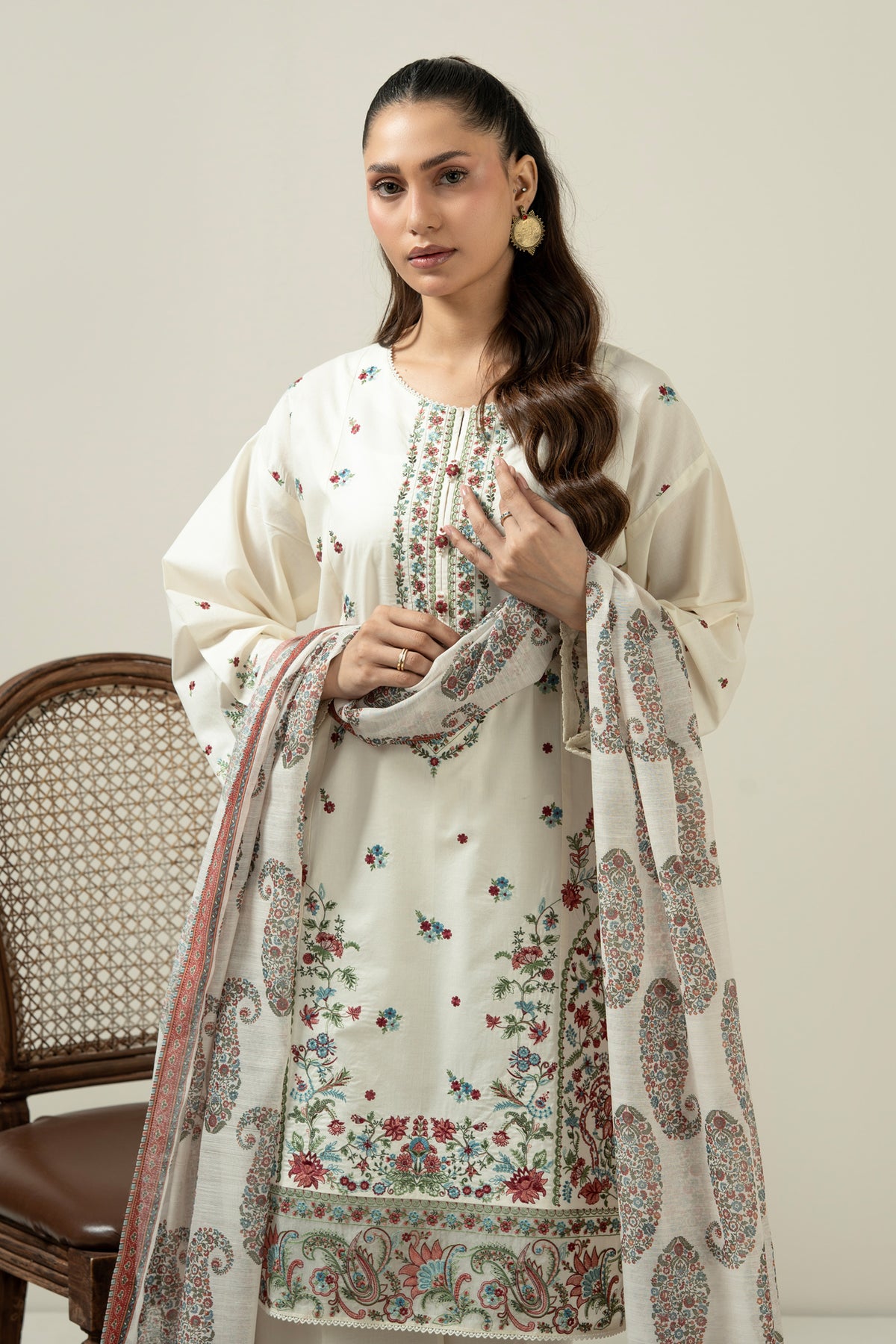 STITCHED 3 PIECE SUIT