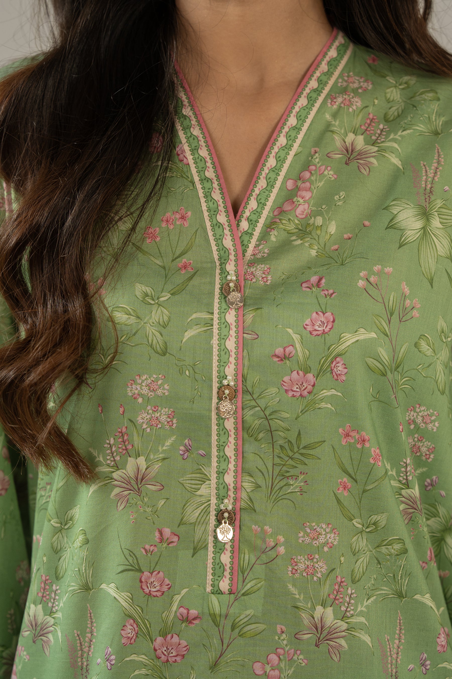 PRINTED LAWN STITCHED 3 PIECE SUIT