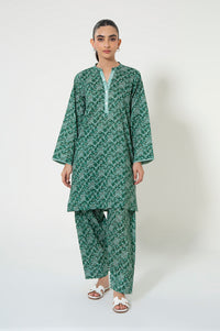 Unstitched 2 Piece Printed Cambric Suit