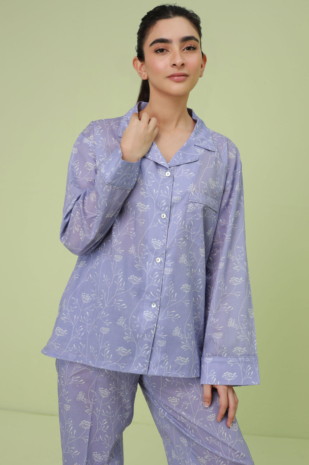 2 Piece PJ Set - Purple