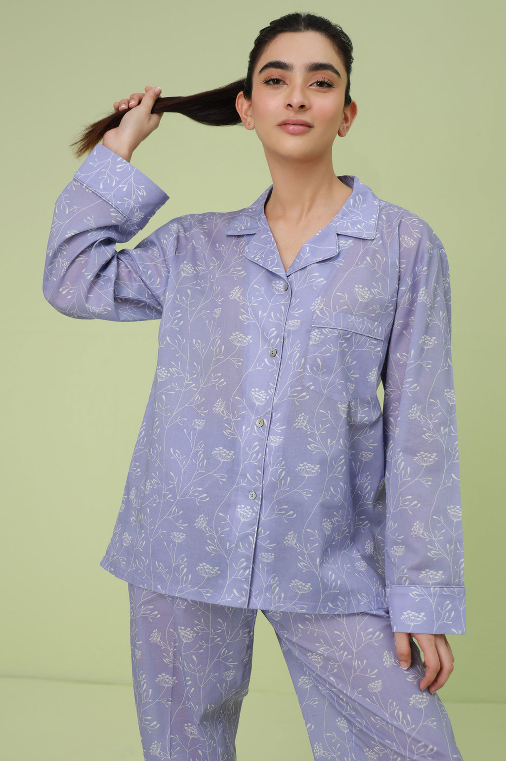 2 Piece PJ Set - Purple
