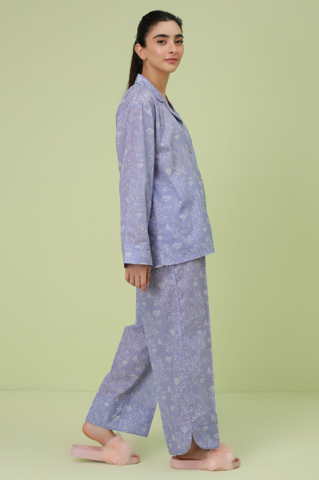 2 Piece PJ Set - Purple