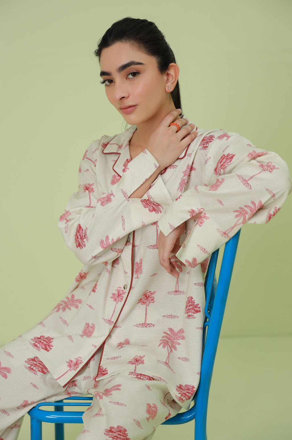 2 Piece PJ Set - Red