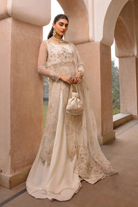 Unstitched 3 Piece Embroidered Net Suit