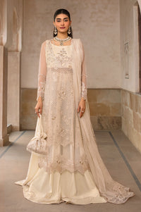 Unstitched 3 Piece Embroidered Net Suit