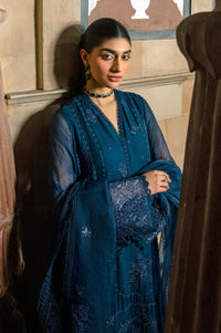 3 Piece Embroidered Chiffon Suit