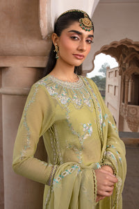 UNSTITCHED EMBROIDERED SUIT