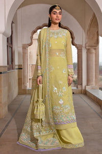 UNSTITCHED EMBROIDERED SUIT