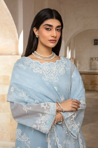UNSTITCHED EMBROIDERED SUIT