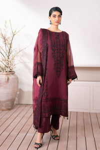 Unstitched 3 Piece Embroidered Semi Formal Suit