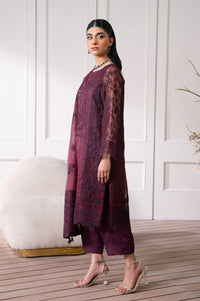 Unstitched 3 Piece Embroidered Semi Formal Suit