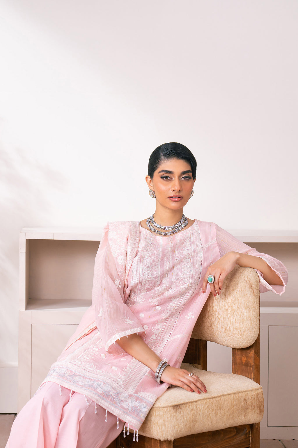 EMBROIDERED SUIT