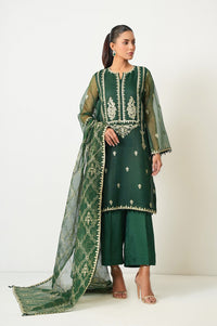 UNSTITCHED EMBROIDERED SUIT