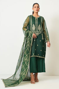 UNSTITCHED EMBROIDERED SUIT