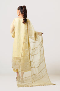 UNSTITCHED EMBROIDERED SUIT