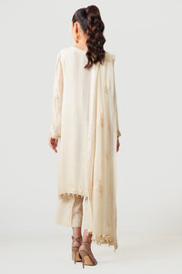 UNSTITCHED EMBROIDERED SUIT