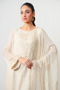 UNSTITCHED EMBROIDERED SUIT