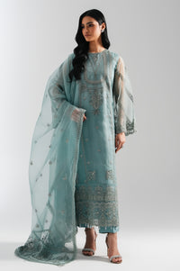 UNSTITCHED EMBROIDERED SUIT