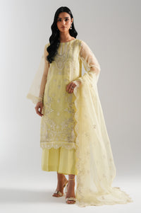 UNSTITCHED EMBROIDERED SUIT