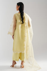 UNSTITCHED EMBROIDERED SUIT