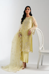 UNSTITCHED EMBROIDERED SUIT