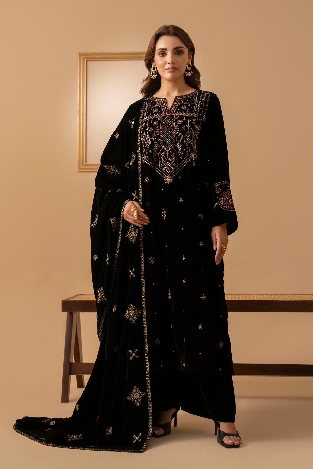 Velvet Shawl