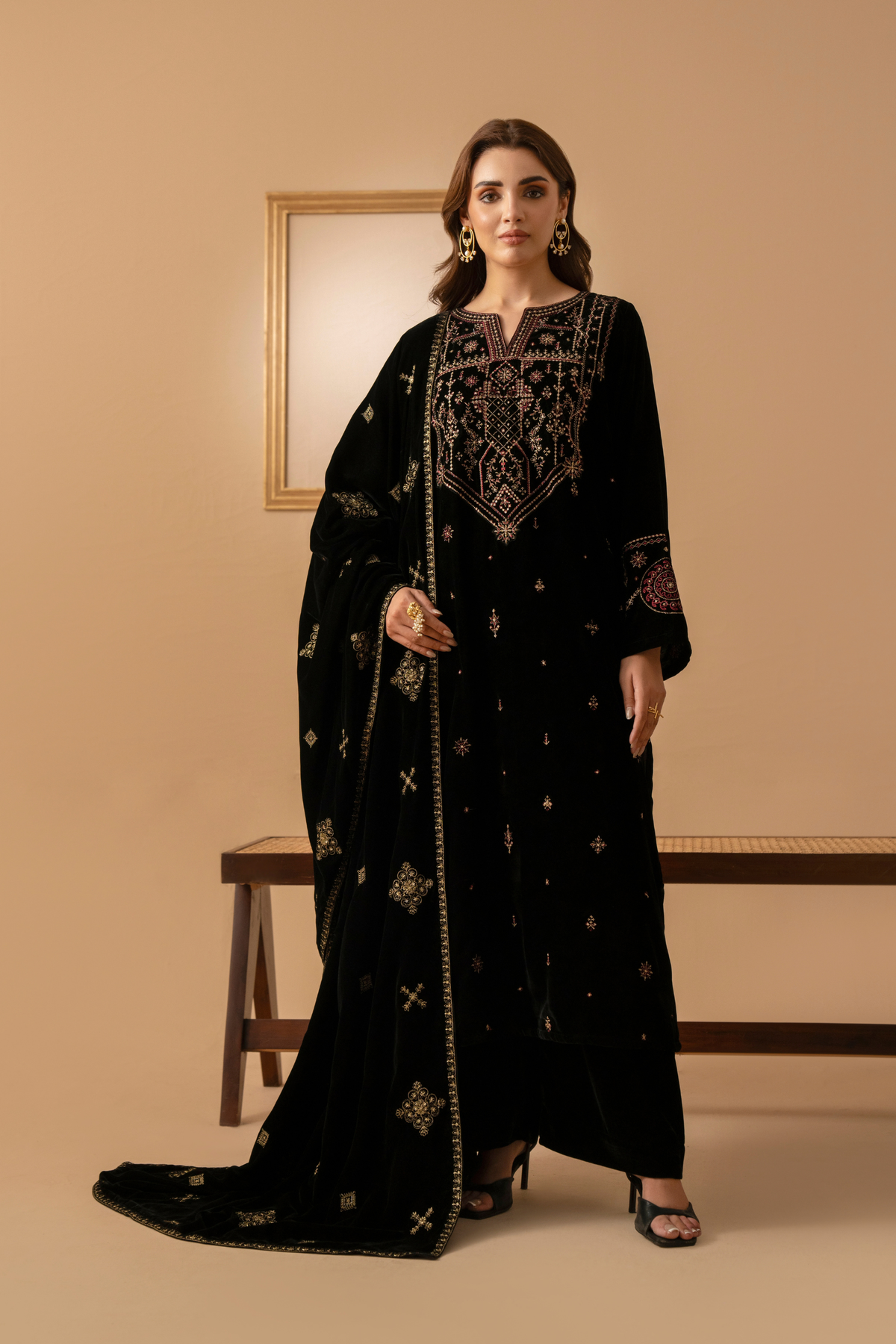 Velvet Shawl