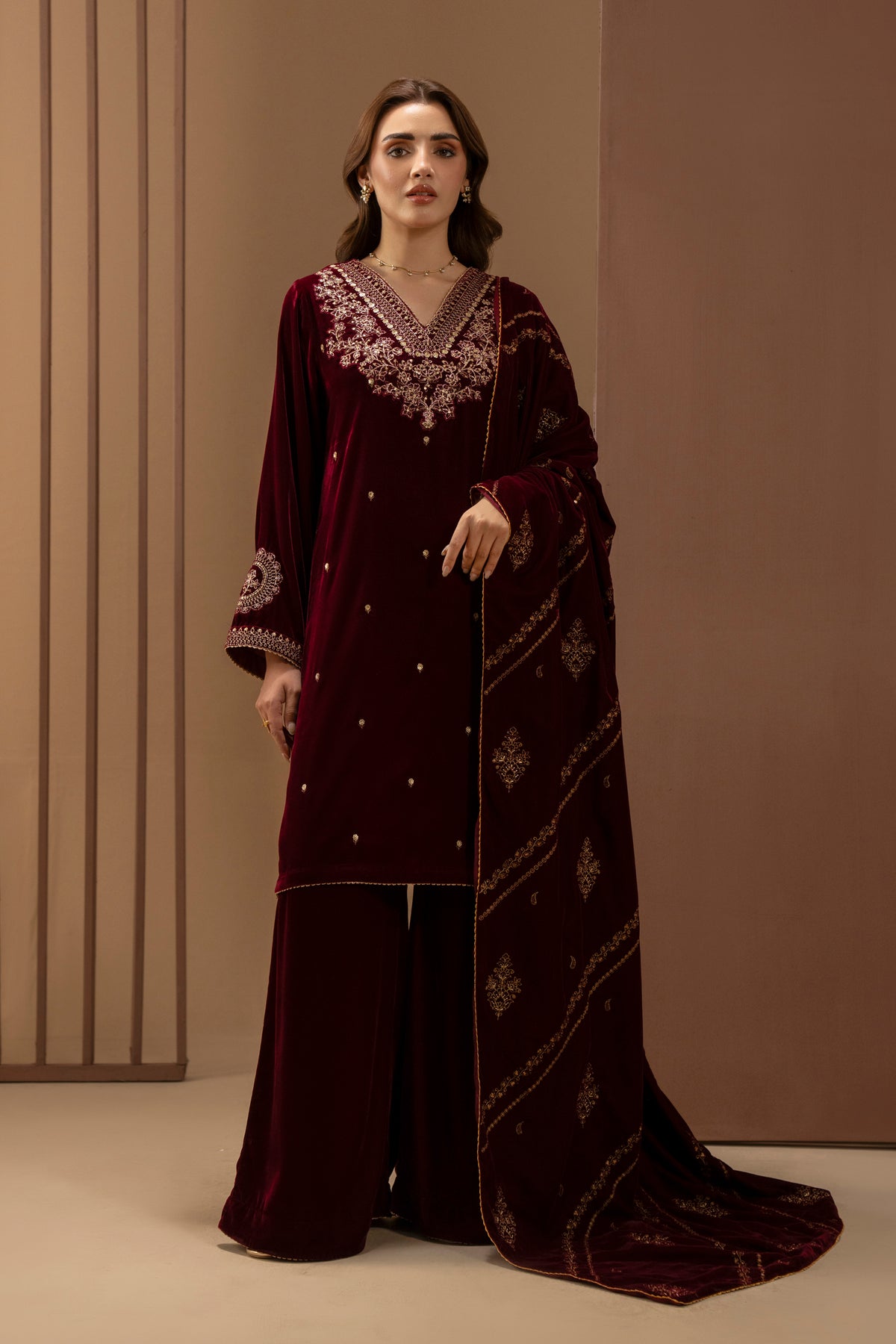 Velvet Shawl
