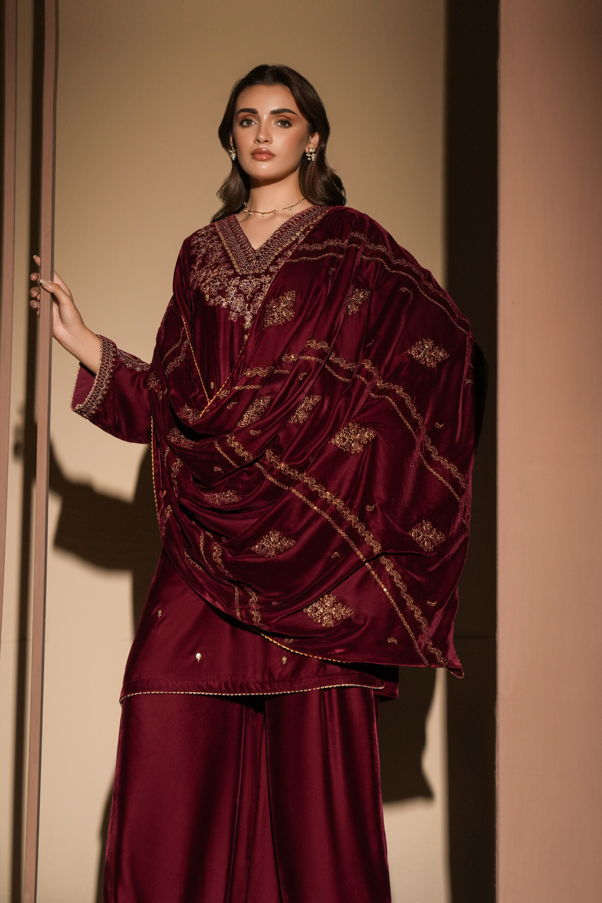 Velvet Shawl