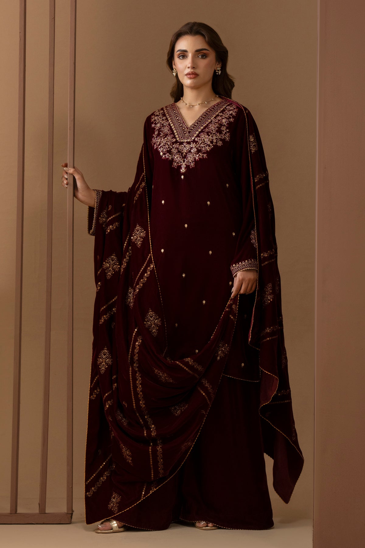 Velvet Shawl