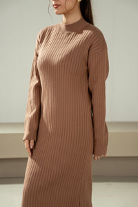 STYLIZED SWEATER DRESS